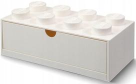 LEGO stalčiaus dėžė Brick Drawer 8, balta