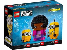 Konstruktorius LEGO 40421 BrickHeadz - Belle Bottom, Kevin ir Bob