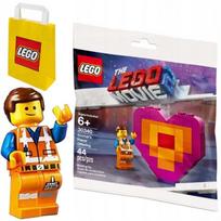 Statulėlė LEGO Movie Emmeta su dovanų maišeliu