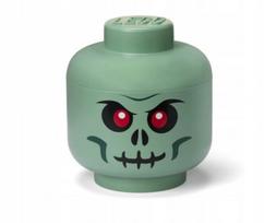LEGO konteineris didelė galva žalia zombis 8,5L 40320811