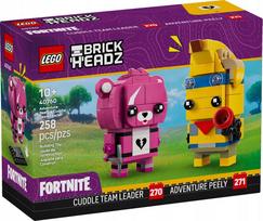 Konstruktorius LEGO 40760 Brickheadz Tropikų nuotykių personažai ir komandos lyderis