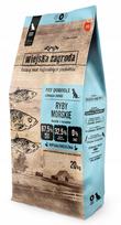 Sausa ėdalas šunims Wiejska Zagroda Sea Fish 20kg Size M