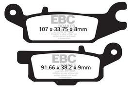 Motociklo stabdžių kaladėlės Yamaha YFM 550 FWA Grizzly IRS (11-14) EBC FA445TT