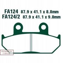 Motociklo stabdžių kaladėlės HONDA VFR 750 (86-87) / CBR 1000 (87-88) EBCFA124HH