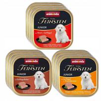 Šunų maistas ANIMONDA Vom Feinsten Junior, įvairių skonių, 12x150g