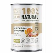 Vištiena su moliūgais ir obuoliais FRESH FARM SUPERFOOD 400g