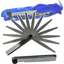 Mechaninis vožtuvų tarpelio matuoklis, 13 lapelių, 0,05–1 mm