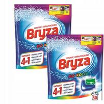 Skalbimo kapsulės spalvotiems audiniams Bryza 4in1, 2x50 vnt.