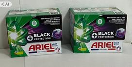 Skalbimo kapsulės Ariel 4in1 Black, 15 vnt., 2 pakuotės