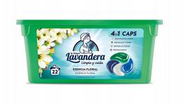 Skalbimo kapsulės Lavandera 22 vnt. 484 g 4in1 aromaterapija jazminų ir bergamotės