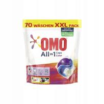 Skalbimo kapsulės OMO All in 1 Color, 70 vnt.
