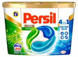 Skalbimo kapsulės Persil UNIVERSAL 20 vnt., Vokietija