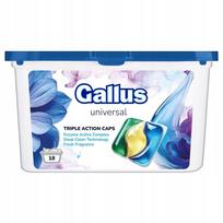 Skalbimo kapsulės Gallus Universal 3in1, 18 vnt.