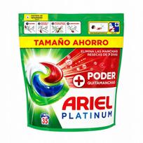 Skalbimo kapsulės ARIEL Platinum Extra+ Clean Allin1, 35 vnt.