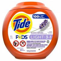 Skalbimo kapsulės Tide Light Lavender, 42 vnt.