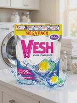 Skalbimo kapsulės Wesh Mega Pack 42 vnt super intensyvios