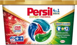 Skalbimo kapsulės PERSIL Discs Expert 4 in 1, 17 vnt.