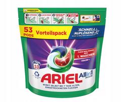 Skalbimo kapsulės ARIEL ALLin1 Colour, 53 vnt.