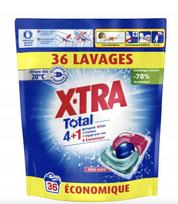 Skalbimo kapsulės X-TRA Total 4+1 Universal, 34 vnt., DE