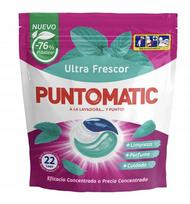 Skalbimo kapsulės PUNTOMATIC FRESCOR, 22 vnt., trijų kamerų, Vokietija