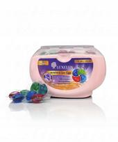 Skalbimo kapsulės spalvotiems drabužiams LUXELUX Colour All-in-1 CAPS 30 vnt.