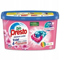 Skalbimo kapsulės spalvotiems drabužiams Bio Presto Power Caps 18 skalbimų