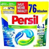 Skalbimo kapsulės Persil Universal+Discs, 76 vnt., Vokietija