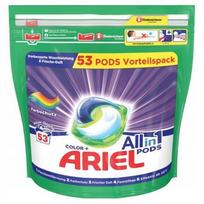 Skalbimo kapsulės ARIEL All in1 Color, 53 vnt.