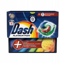 Skalbimo kapsulės Dash Platinum Colour, 14 vnt.