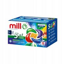 Skalbimo kapsulės su minkštiklio perlais MILL COLOR 15 vnt. 5KWB.K