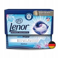 Skalbimo kapsulės Lenor Aprilfrisch, 18 vnt.