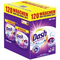 Skalbimo kapsulės DASH Color Frische 3in1, 120 vnt.