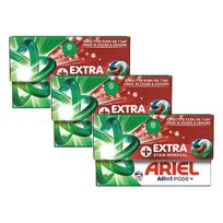 Skalbimo kapsulės Ariel AllIn1 Pods+ dėmėms šalinti, 3 x 19 vnt.
