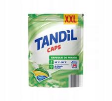Skalbimo kapsulės baltai skalbiniams TANDIL, 50 vnt. XXL