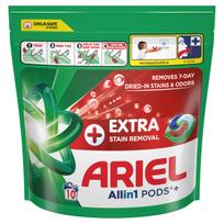 Skalbimo kapsulės Ariel Allin1 PODS su papildomu dėmių valikliu, 10 skalbimų