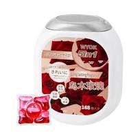 Skalbimo kapsulės 5in1 Rose & Woody, 168 vnt., gėlių kvapas