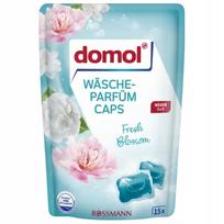 Skalbimo kapsulės DOMOL Fresh Blossom, 15 vnt.