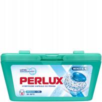 Skalbimo kapsulės PERLUX Hybrid WHITE, 10 vnt.