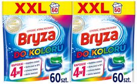 Skalbimo kapsulės Bryza 4in1 Color, 120 vnt.