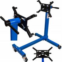 Variklio tvirtinimo stovas 450 kg, pavarų dėžės remontui, sukinėjamas 360°