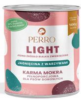 Šunų konservai LIGHT su ėriena ir daržovėmis 800g Perro