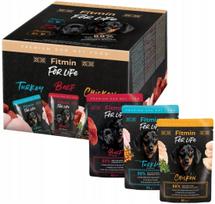 Šunų konservų rinkinys Fitmin Dog For Life MIX skonių 24x85 g