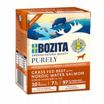 Šunų ėdalas BOZITA su jautiena ir lašiša 375 g