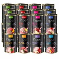Šunų konservai DOLINA NOTECI PIPER PREMIUM, įvairių skonių, 24x400g