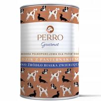 Šunų konservai Perro Gourmet Wild Boar su pastarnokais 400g