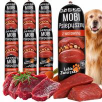 Šunų ėdalas MOBI meat jautiena 90% mėsos 1 kg x 29
