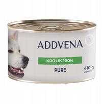 Šlapias pašaras triušiams Addvena Moist PURE 410g