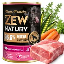 Šunų konservai su kiauliena 400g Zew Natury MONO-PROTEIN