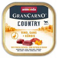 Šunų konservai Animonda GranCarno Country, jautiena, žąsiena, moliūgas, 150 g
