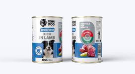 Šunų konservai su ėriena 400 g John Dog Good Form